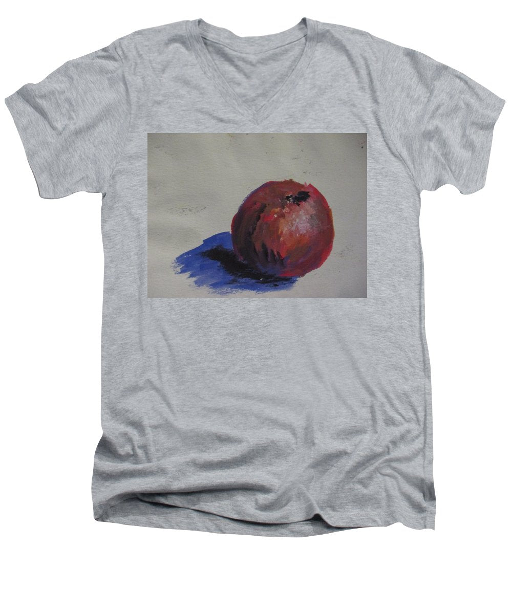 Apple a day - Men's V-Neck T-Shirt
