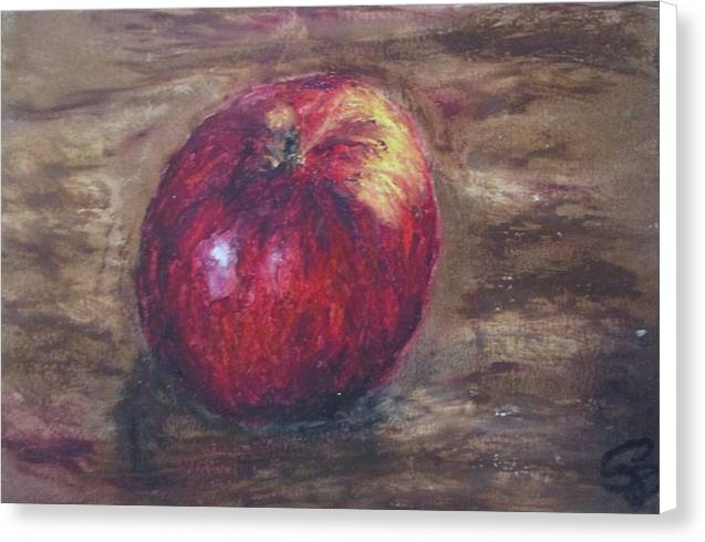 Apple A - Canvas Print