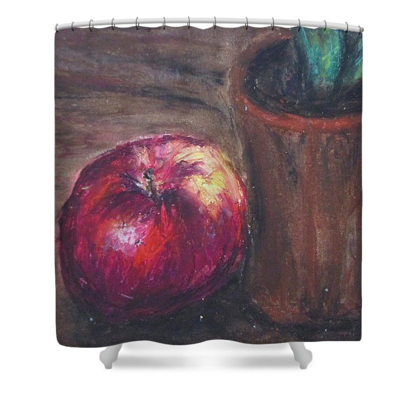 Apple B  - Shower Curtain