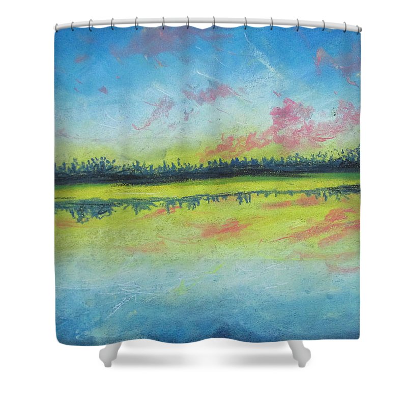 Aqua Findings - Shower Curtain