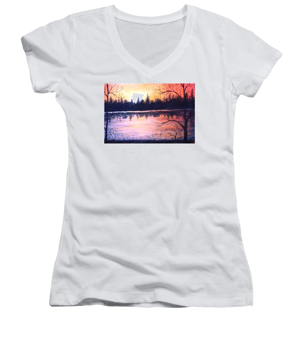 Autumn Nights - Women's V-Neck