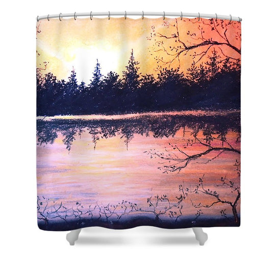 Autumn Nights - Shower Curtain