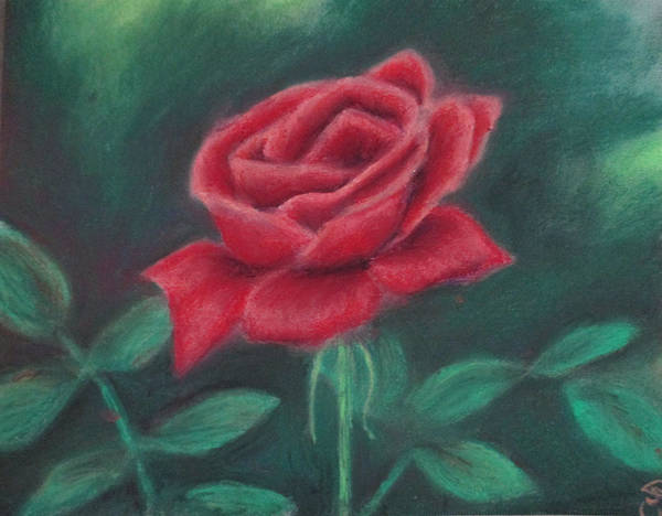 Poet and her Soul Speaking Paintings ~ prints, originals and more  Petals of rose Time on froze Each petal in a place Folding bending with grace  Original Artwork and Poetry of Artist Jen Shearer   This is a original painting printed on product.