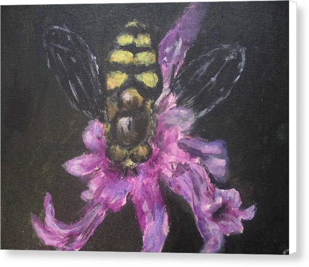 Poet and her Soul Speaking Paintings ~ prints, originals and more  Little bee Will you see Little worker bee  Original Artwork and Poetry of Artist Jen Shearer  This is a original painting printed on product.