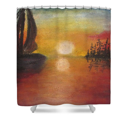 Blessed Sea - Shower Curtain