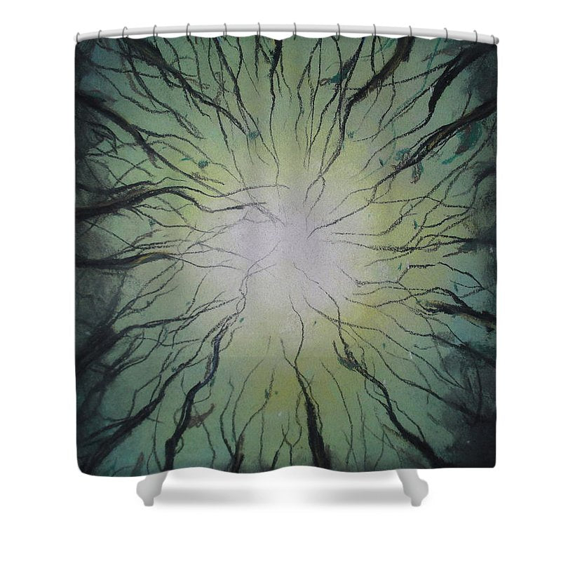 Bloody Sea of Green - Shower Curtain