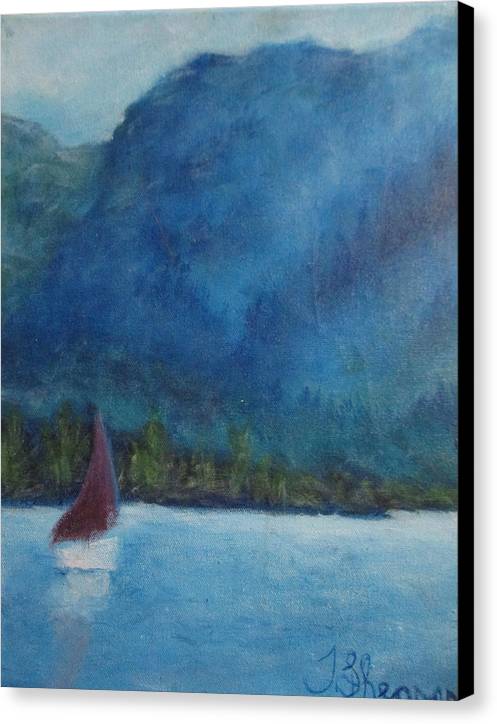 Boat Sailing - Canvas Print