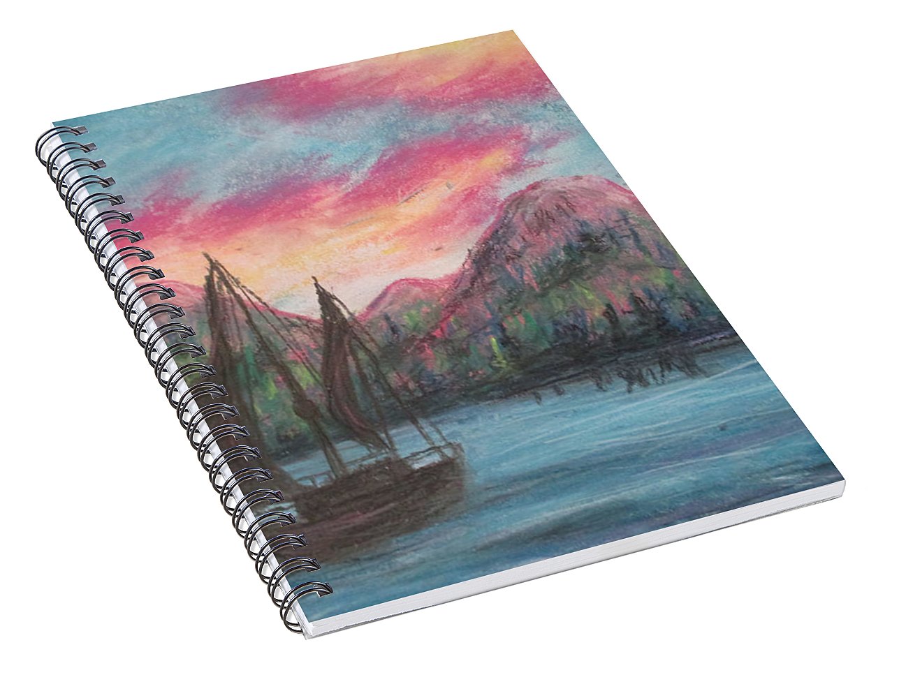 Boat Tidings - Spiral Notebook