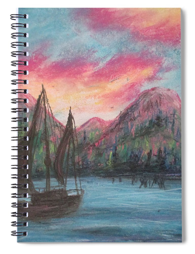 Boat Tidings - Spiral Notebook