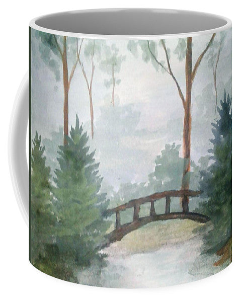 Bridge In The Forest - Mug