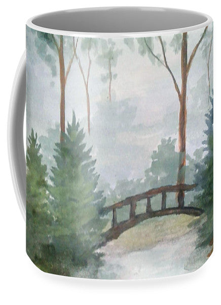 Bridge In The Forest - Mug