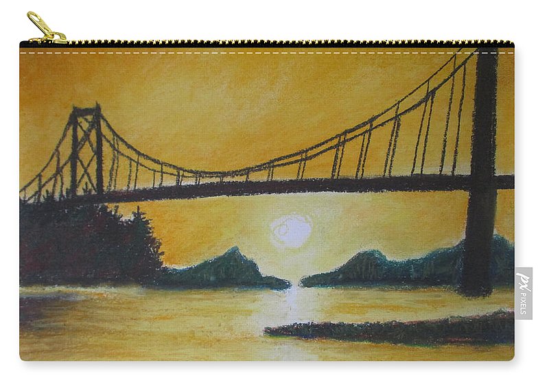 Bridge of Yellow - Carry-All Pouch