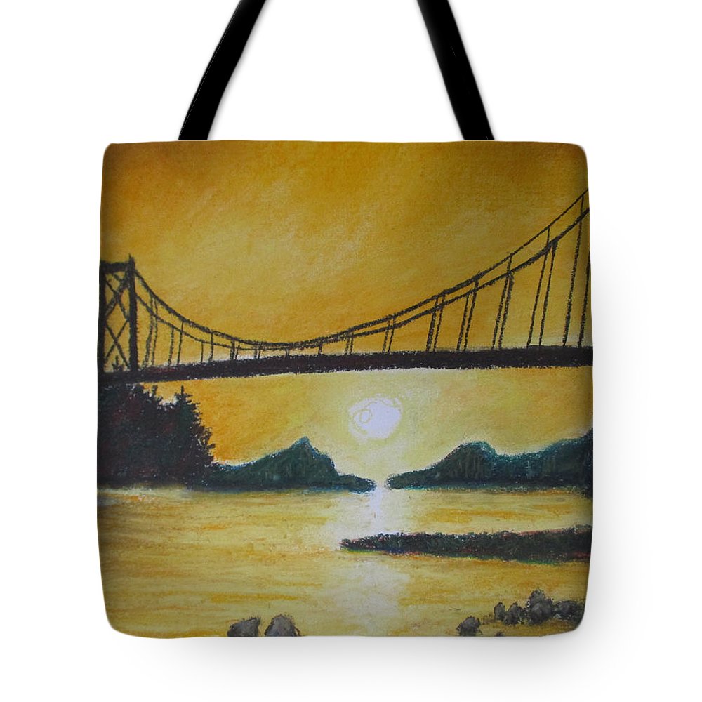 Bridge of Yellow - Tote Bag