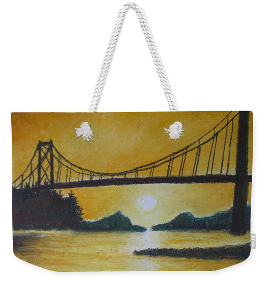 Bridge of Yellow - Weekender Tote Bag