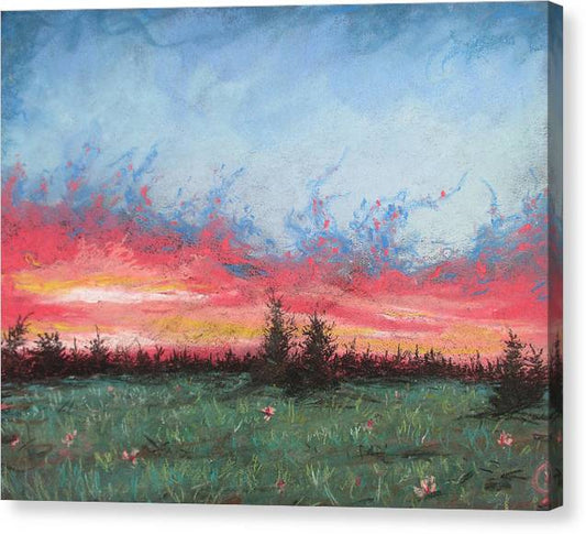 Burning Sky - Canvas Print