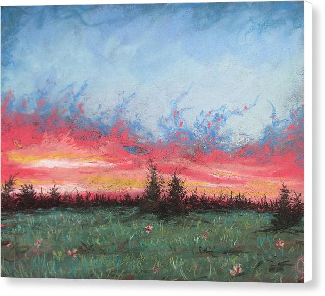 Burning Sky - Canvas Print