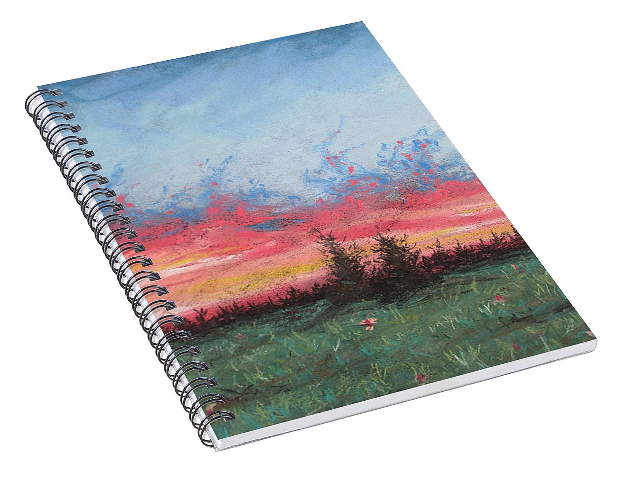 Burning Sky - Spiral Notebook