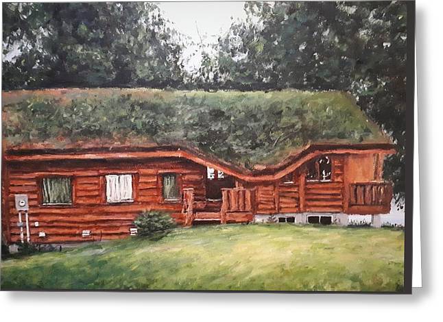 Cabin - Greeting Card