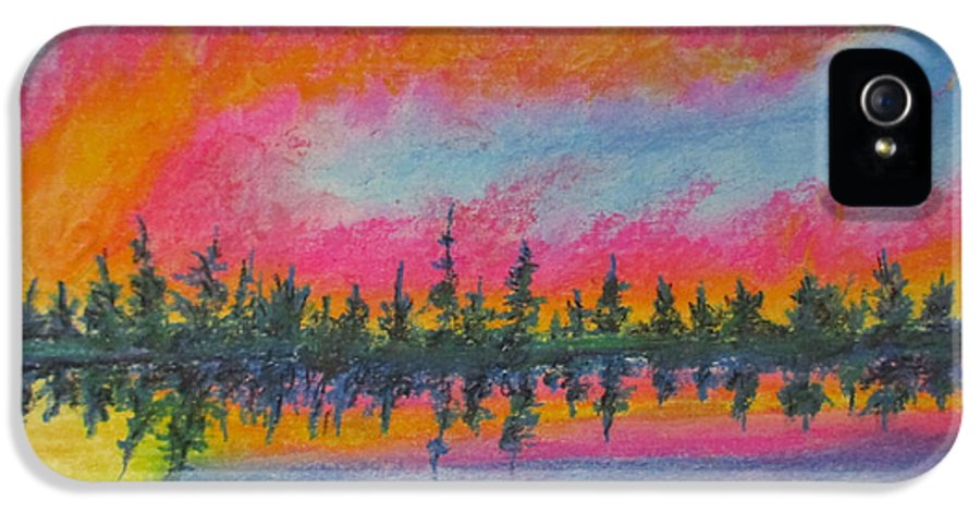 Candycane Sunset - Phone Case