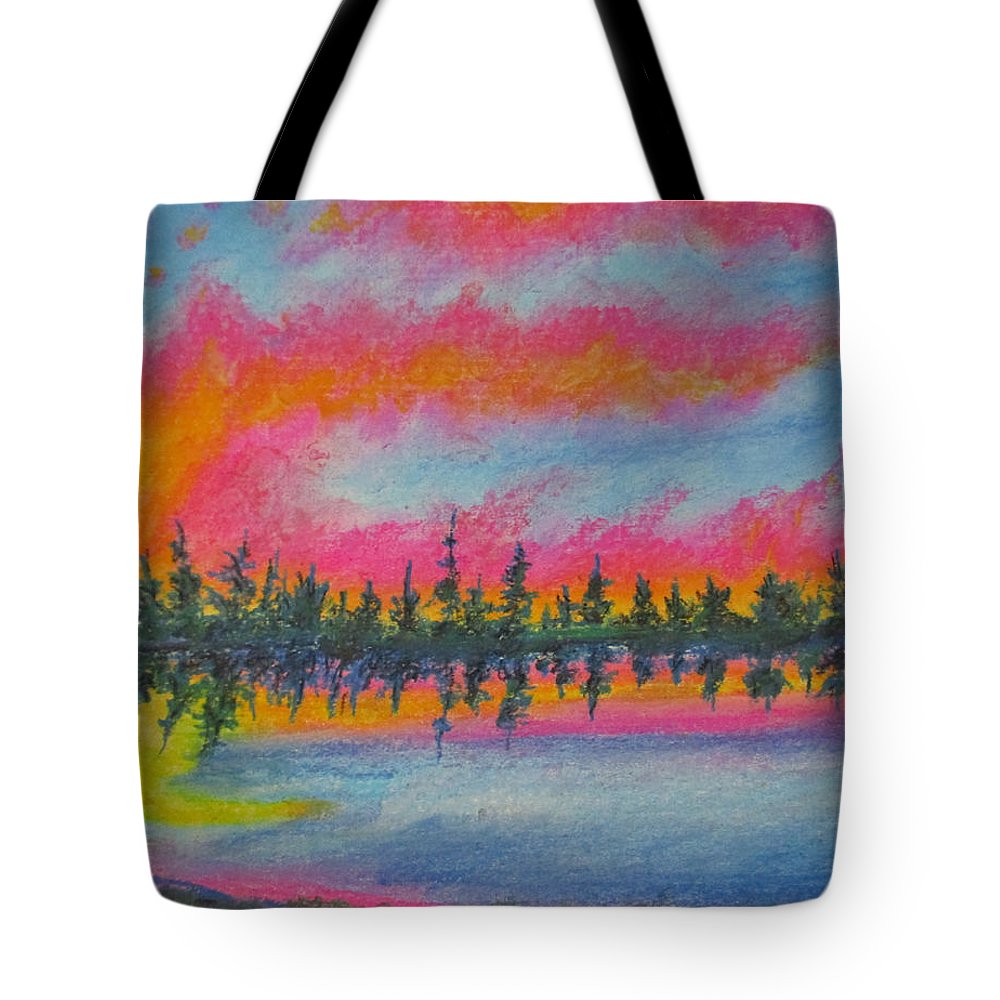 Candycane Sunset - Tote Bag
