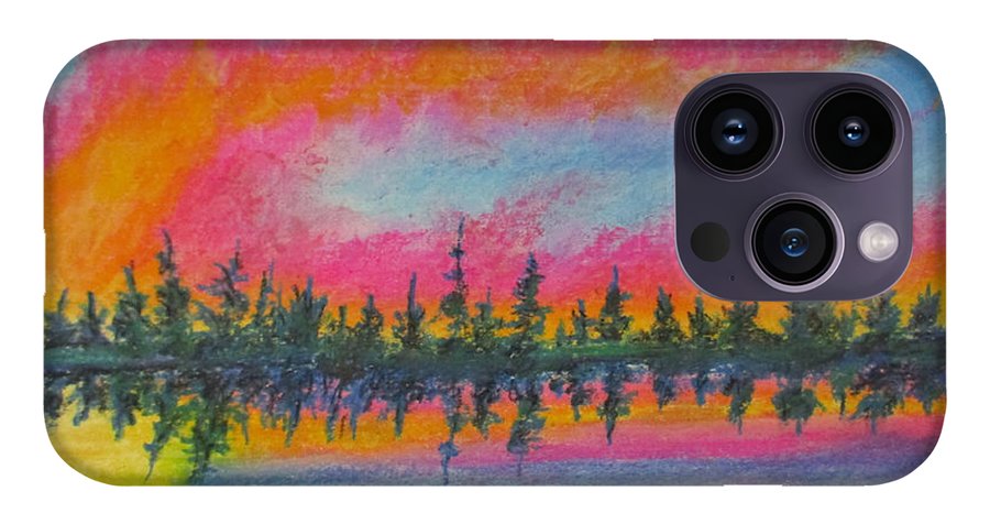 Candycane Sunset - Phone Case