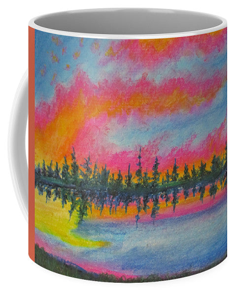Candycane Sunset - Mug