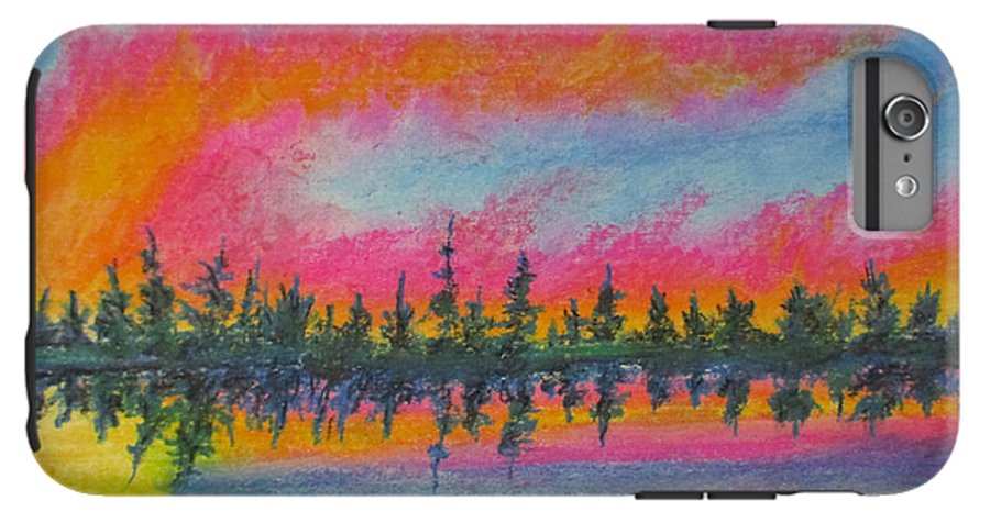 Candycane Sunset - Phone Case