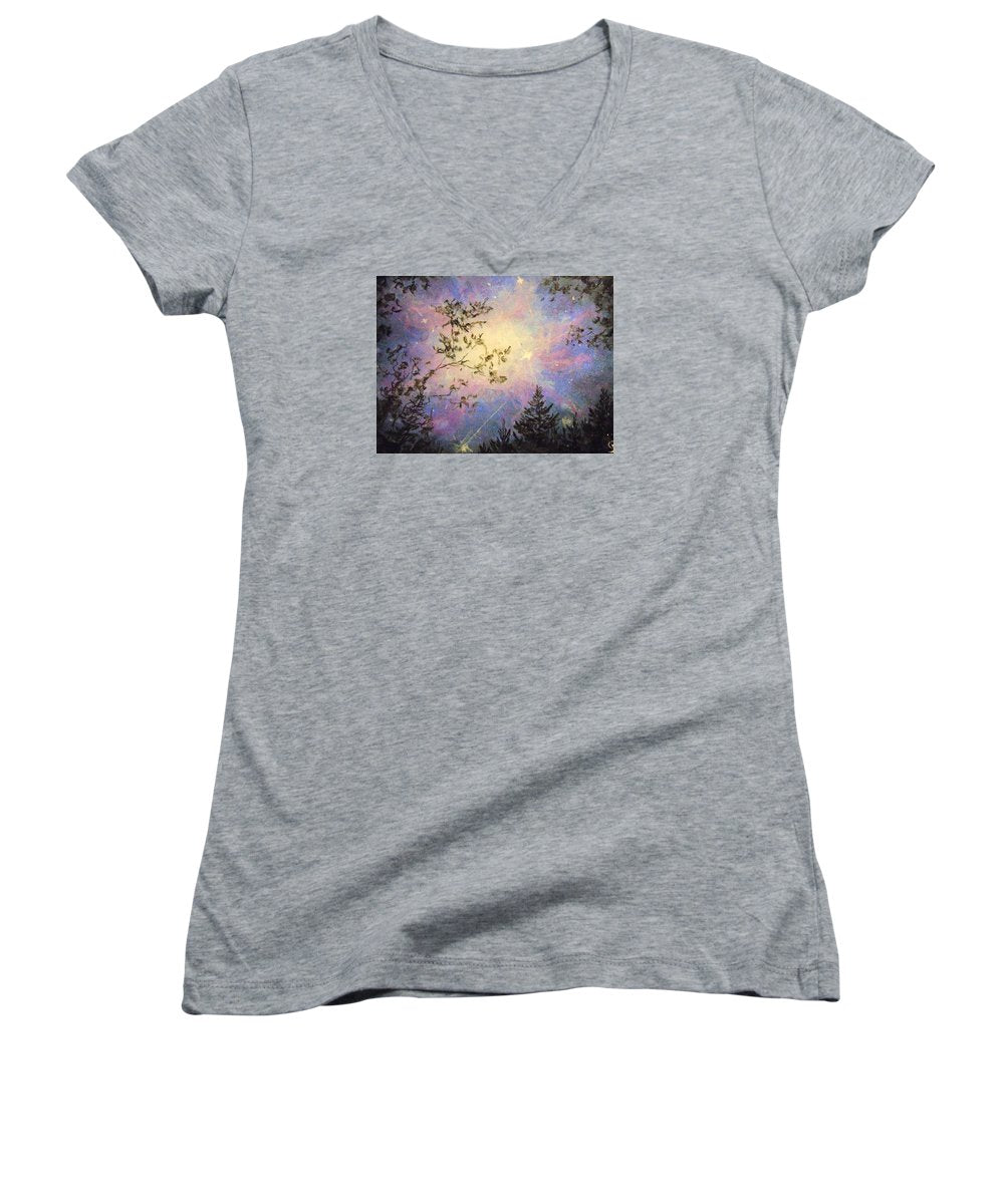 Celestial Escape - Women's V-Neck - Twinktrin