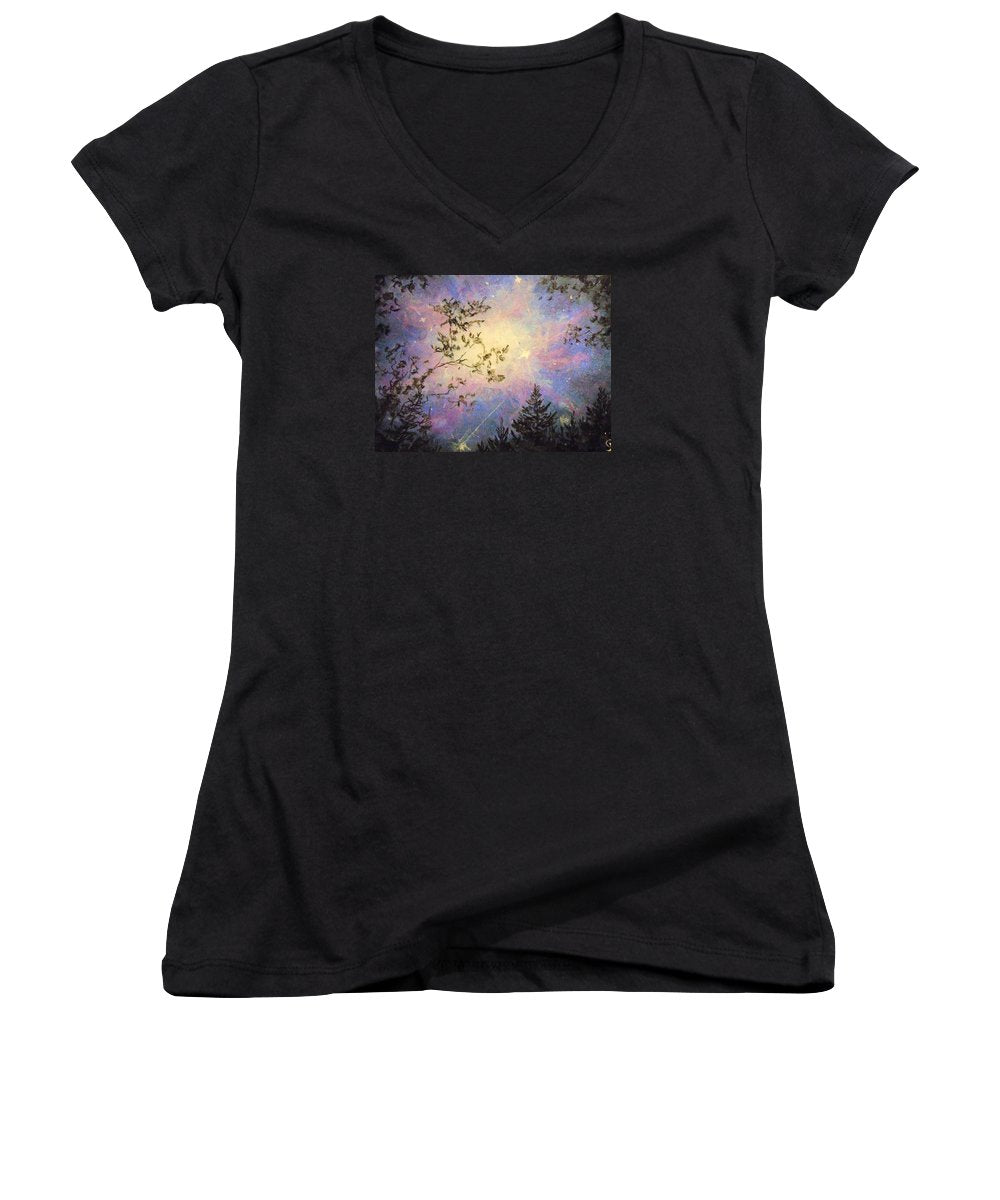 Celestial Escape - Women's V-Neck - Twinktrin