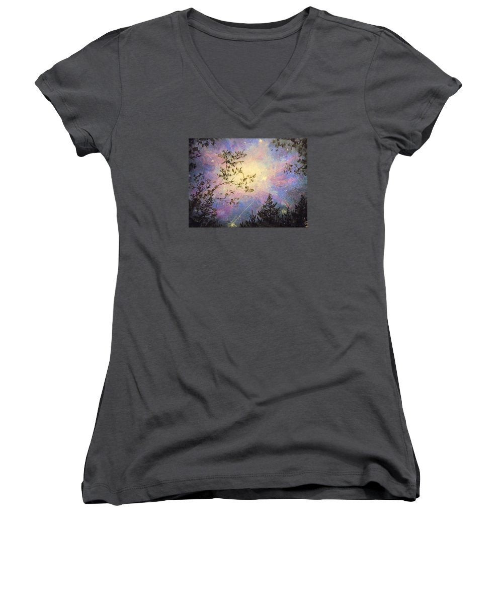 Celestial Escape - Women's V-Neck - Twinktrin