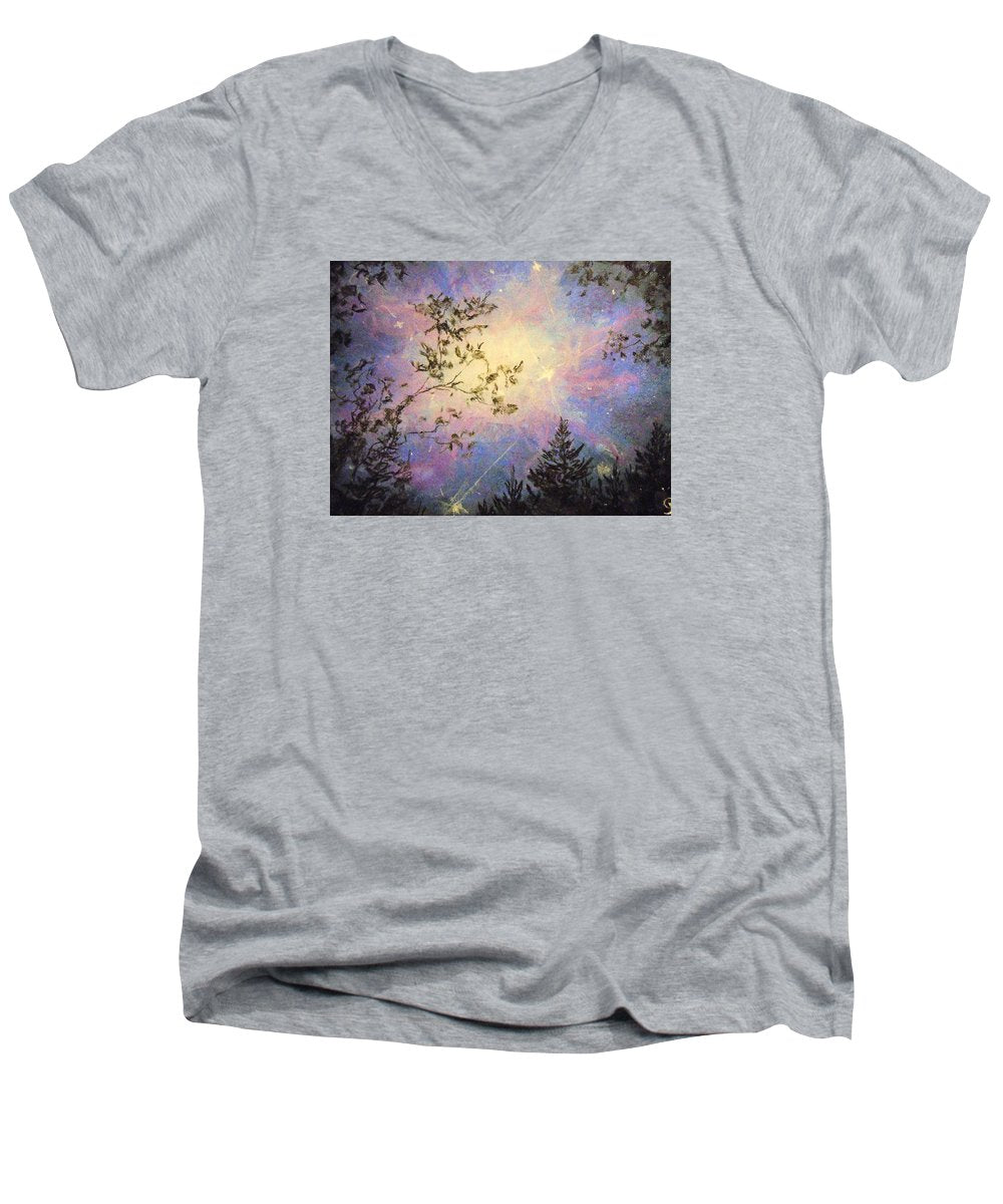 Celestial Escape - Men's V-Neck T-Shirt - Twinktrin