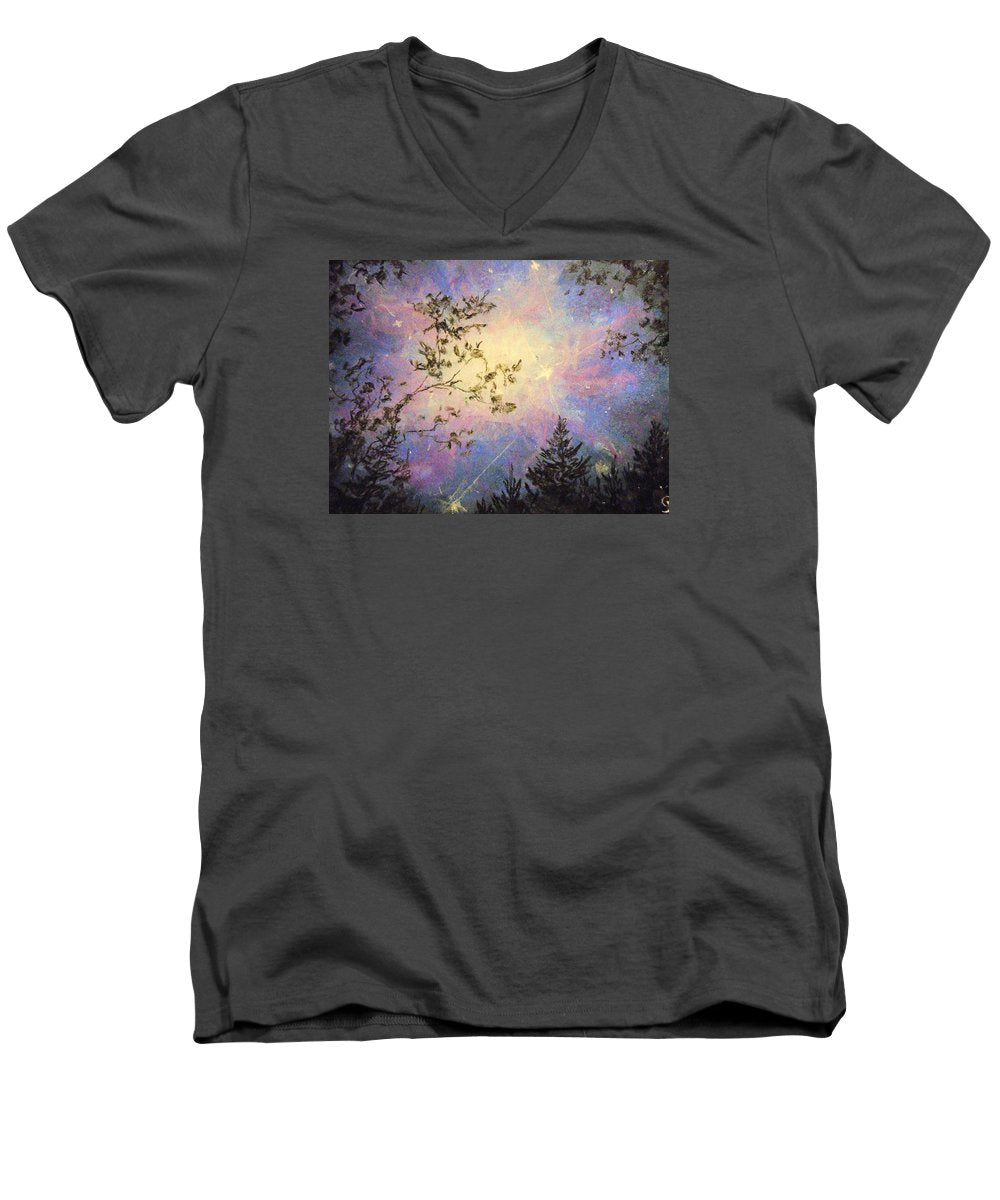 Celestial Escape - Men's V-Neck T-Shirt - Twinktrin