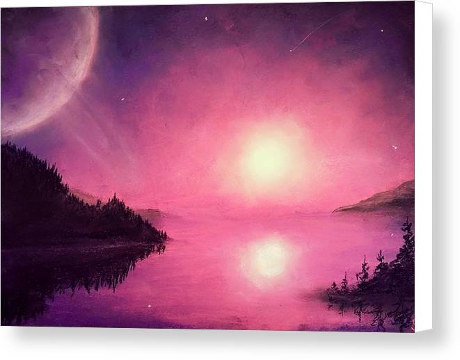 Celestial Sun - Canvas Print