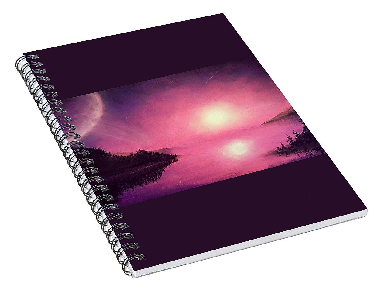 Celestial Sun - Spiral Notebook