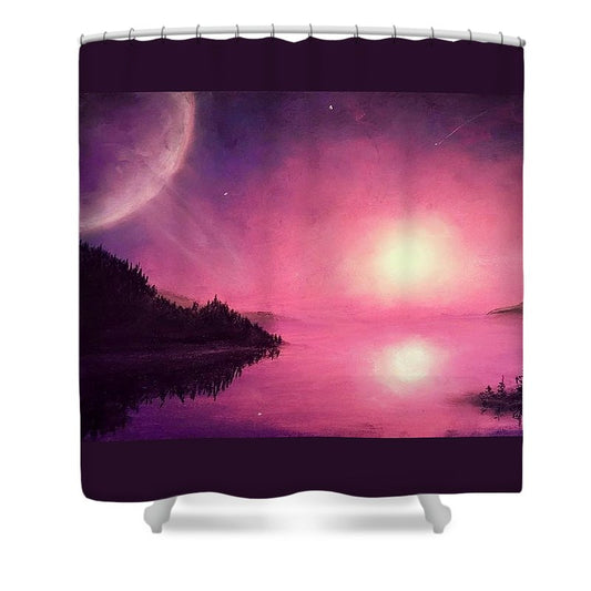 Celestial Sun - Shower Curtain