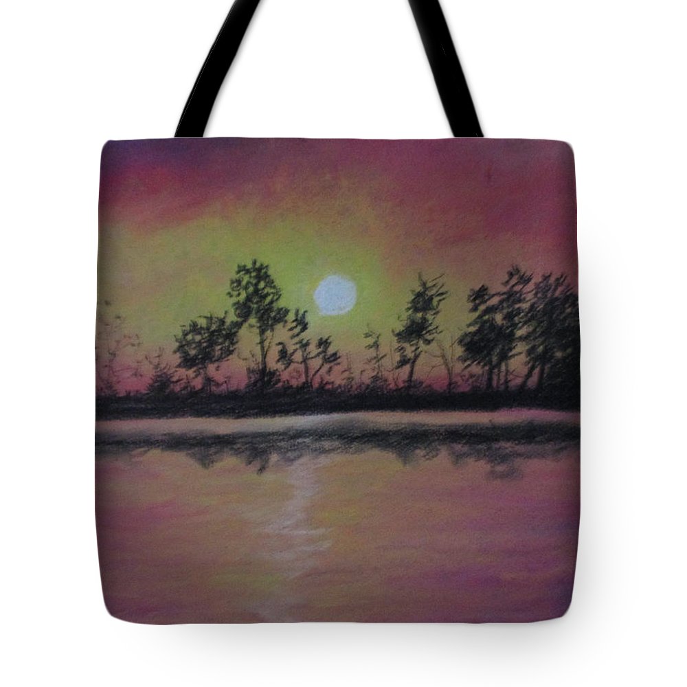 Cherry Pitted Sky - Tote Bag