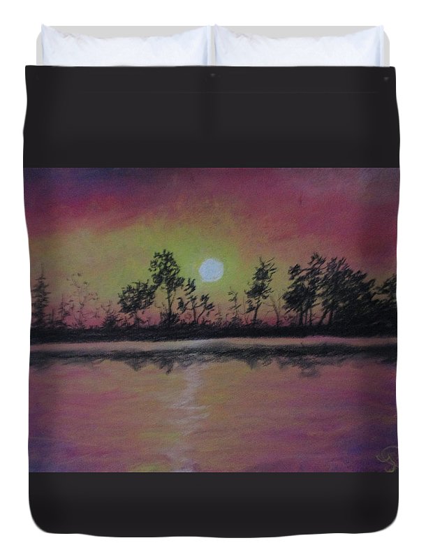 Cherry Pitted Sky - Duvet Cover