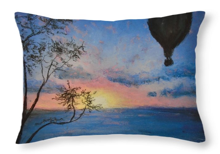 Chromatic Flight - Throw Pillow