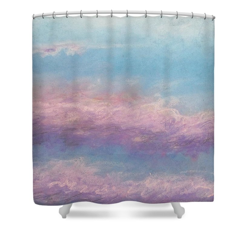 Cloudy Pink - Shower Curtain