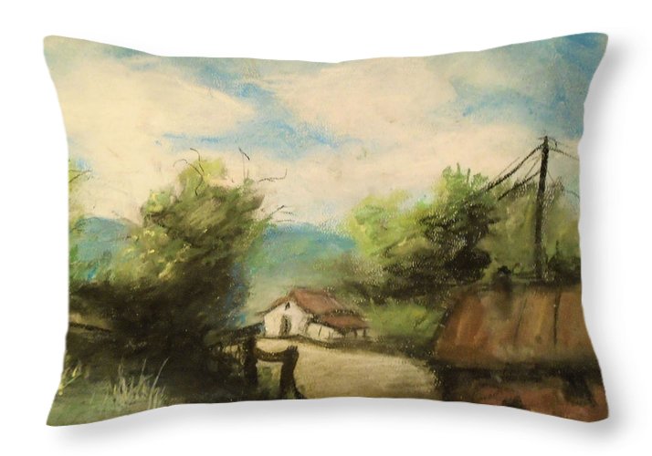 Country Days  - Throw Pillow