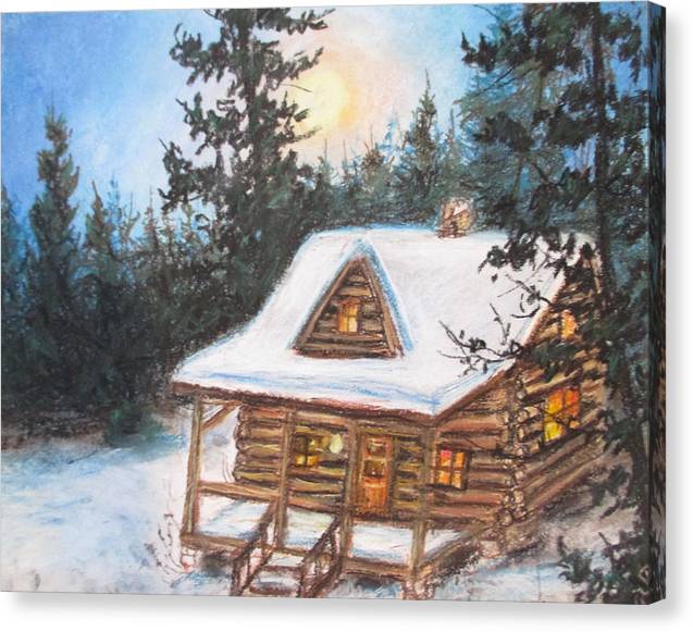 Cozy Cabin - Canvas Print