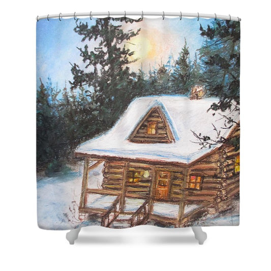 Cozy Cabin - Shower Curtain