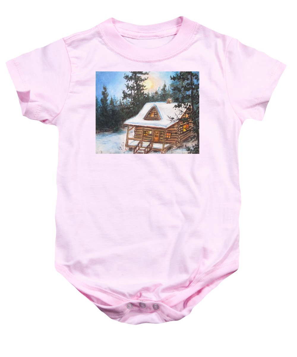 Cozy Cabin - Baby Onesie