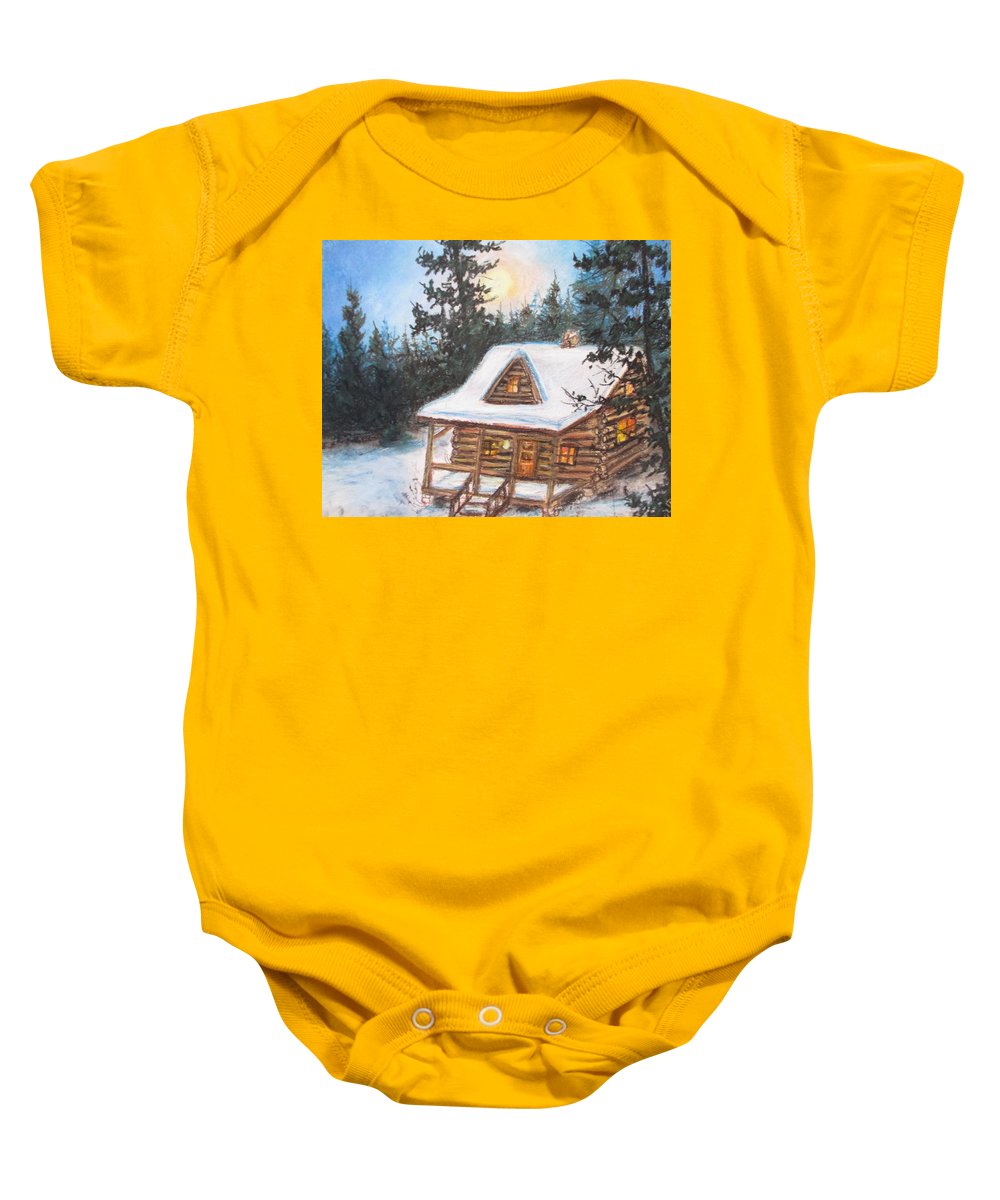 Cozy Cabin - Baby Onesie