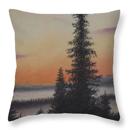 Dawn's Awakening - Throw Pillow