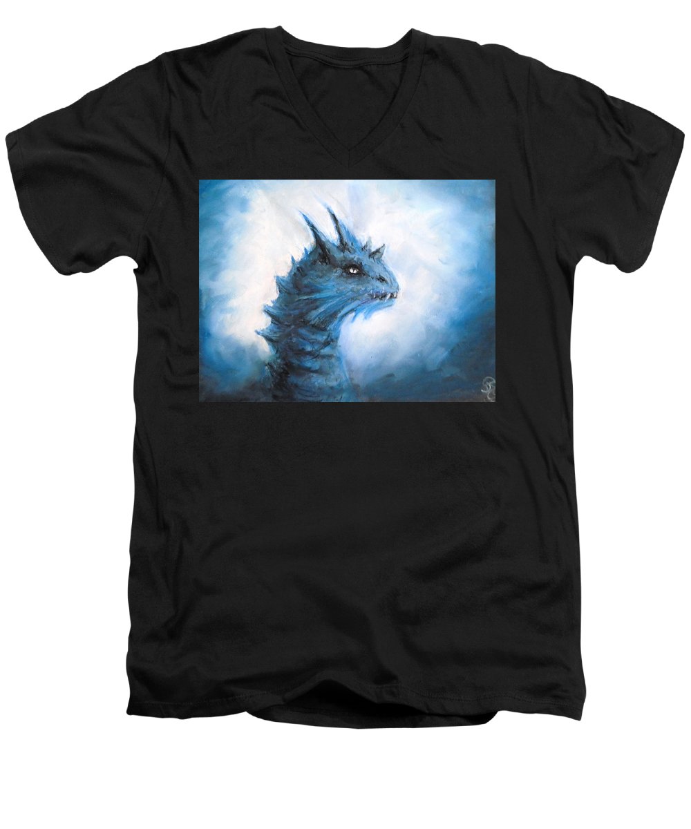 Dragon's Sight  - Men's V-Neck T-Shirt