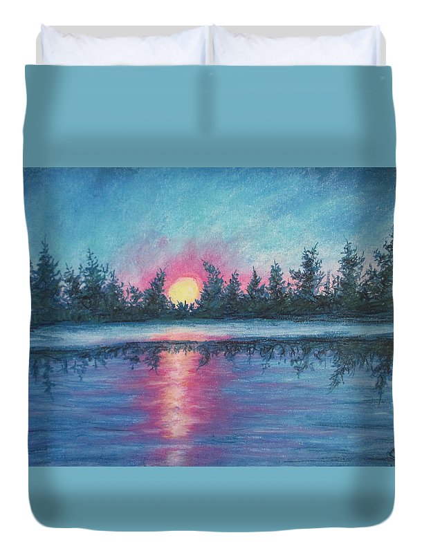 Dreaming in Aqua ~ Duvet Cover