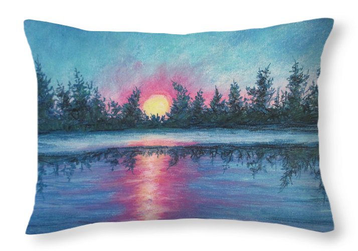 Dreaming in Aqua ~ Throw Pillow