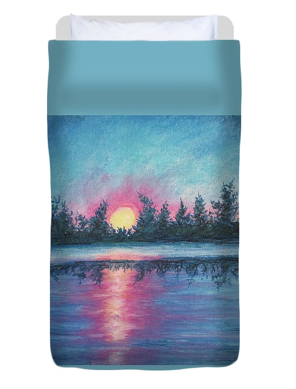 Dreaming in Aqua ~ Duvet Cover