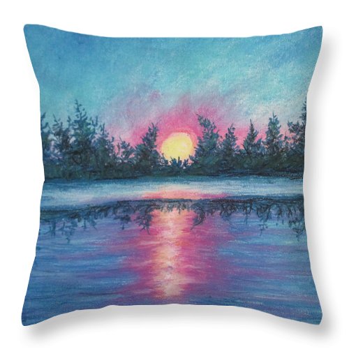 Dreaming in Aqua ~ Throw Pillow